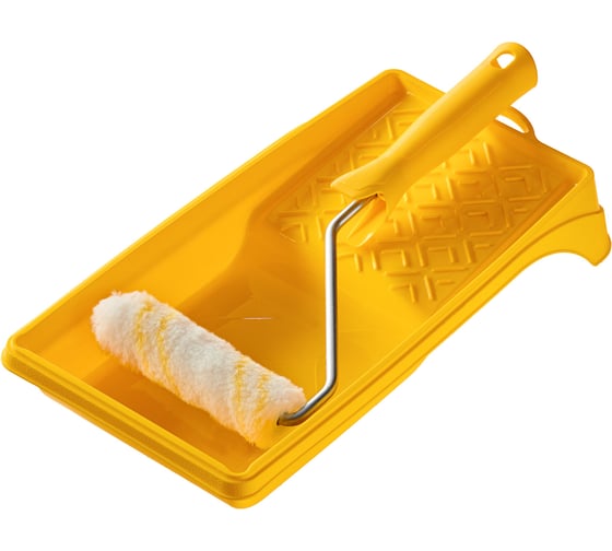 Изображение товара Набор Акор для эмалей: валик 110 мм, полиамид; ванночка 400 мл, Мастер 562 30 110