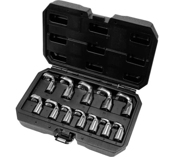 Изображение товара Набор ключей YATO разрезных с шарниром 12 шт YT-38550