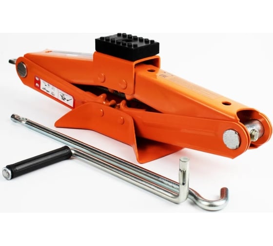 Изображение товара Ромбический домкрат АвтоDело 2 т, 120-395 мм 43116 14817