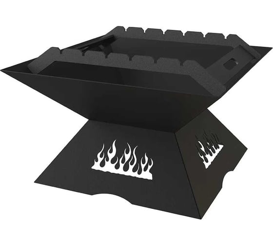 Изображение товара Дачный костровой очаг с подставкой под шампура FIRE-HOUSE Oc3-500дачный