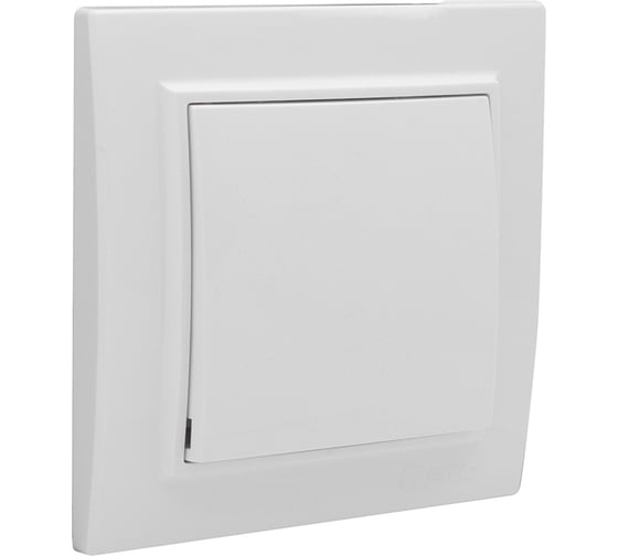 Изображение товара 1-клавишный выключатель EKF Минск СП, 10А, белый Basic ERV10-021-10