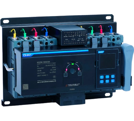 Изображение товара Устройство автоматического ввода резерва CHINT АВР 400А NXZM-400S/3B (R) 256811