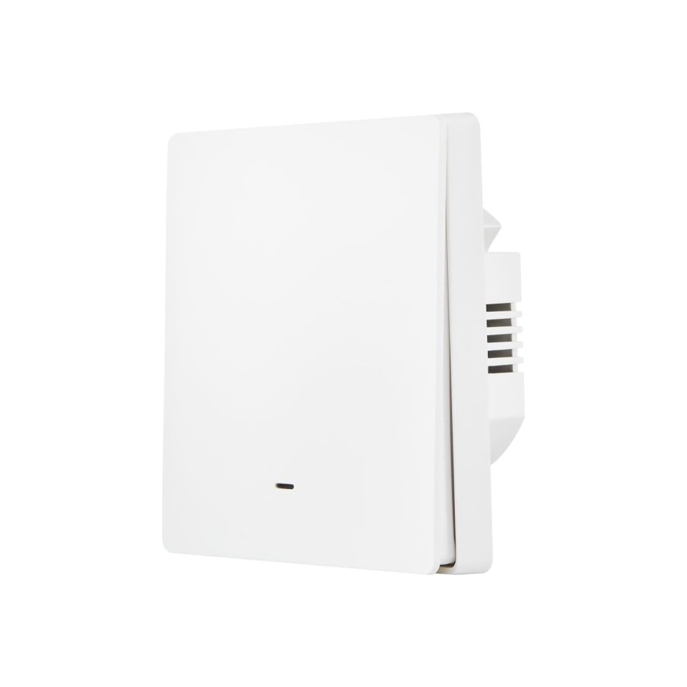 Изображение товара Настенный выключатель zigbee HOMMYN 1 клавиша (без нейтрали) SWZBNN01W НС-1587118
