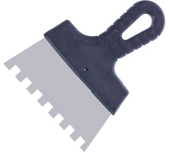 Изображение товара Шпатель Интек 150 мм, зуб 10х10, с пластиковой ручкой 8981