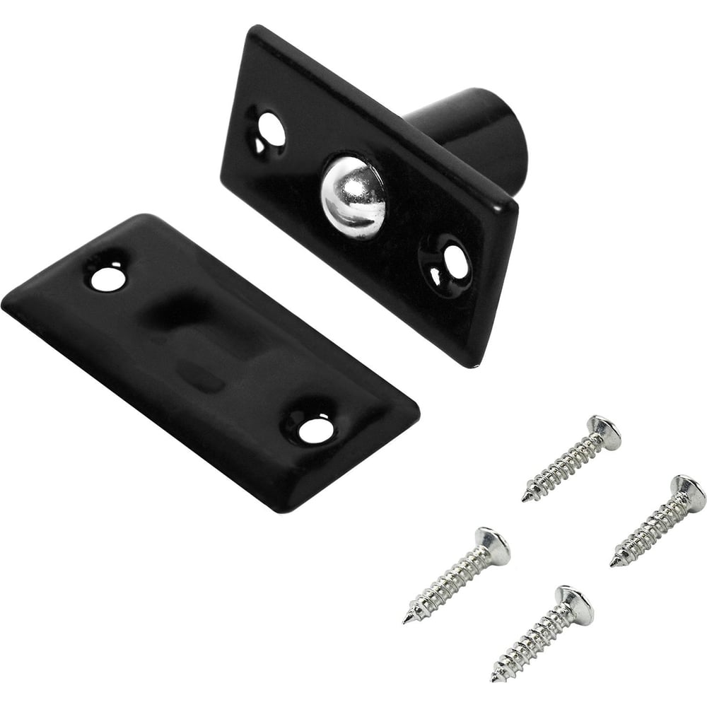 Изображение товара Шариковый фиксатор Стандарт 588 BL черный для межкомнатных дверей