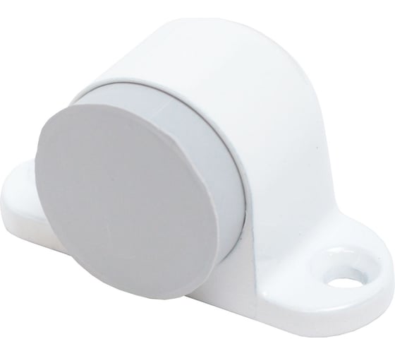 Изображение товара Дверной ограничитель Стандарт 8501 WW пушка, матовый, белый, европакет 15424