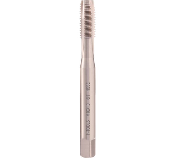 Изображение товара Метчик машинный H-Tools, М10, шаг 1.0 мм, DIN371, HSSE 260100EHT