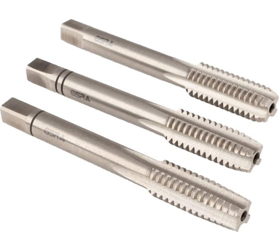 Изображение товара Набор ручных метчиков GSR DIN 2184-2 HSS-G UNC 1.1/4-7 3 шт. B00165270