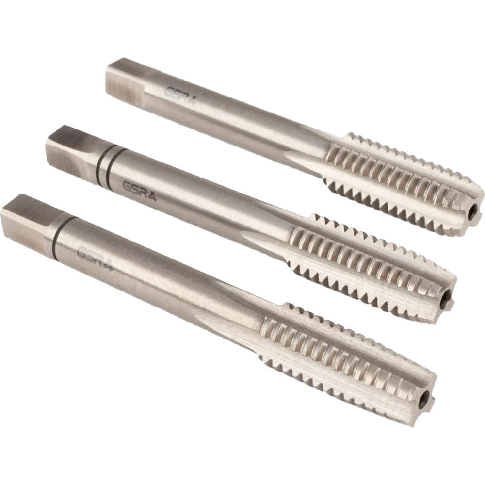 Изображение товара Набор ручных метчиков GSR DIN 2184-2 HSS-G UNC 7/8-9 3 шт. B00165230