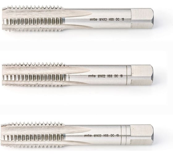Изображение товара Ручной метчик MTE HSS DIN352 3 шт. M14x2,0 263914