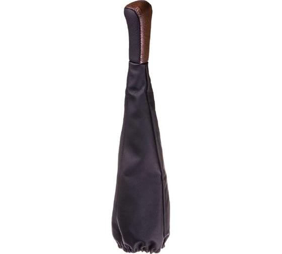 Изображение товара Ручка КПП SKYWAY кожа иск. ГАЗЕЛЬ с чехлом Коричневая S06202023