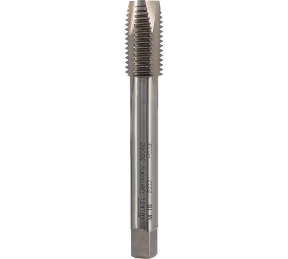 Изображение товара Машинный метчик Voelkel М18 шаг 2.5 мм DIN376 HSSE V38562