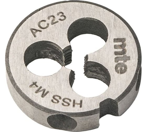 Изображение товара Круглая плашка MTE HSS DINEN22568 M4x0,7 26524