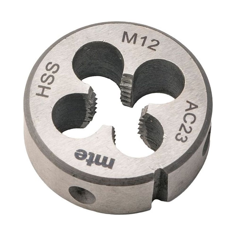 Изображение товара Круглая плашка MTE HSS DINEN22568 M12x1,75 для резьбовых соединений