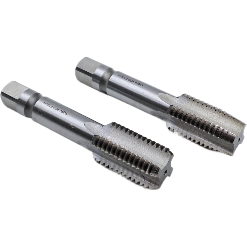 Изображение товара Машинно-ручной метчик TORNERI М30x3.5 комплект из 2 штук левый