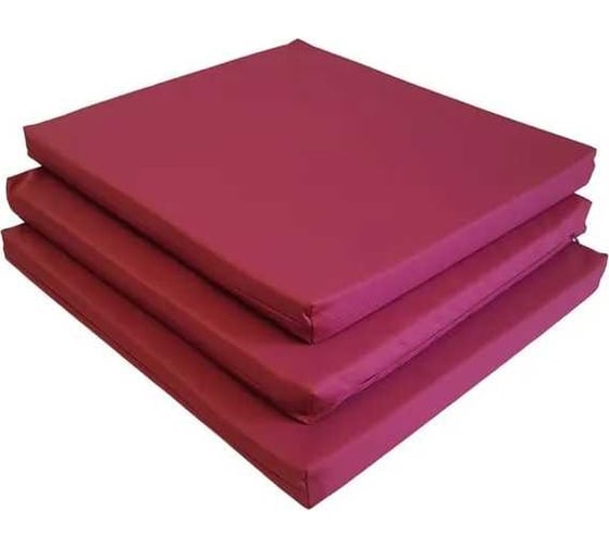 Изображение товара Комплект подушек WORKY для 3-х местного дивана, цвет бордовый ARD257987