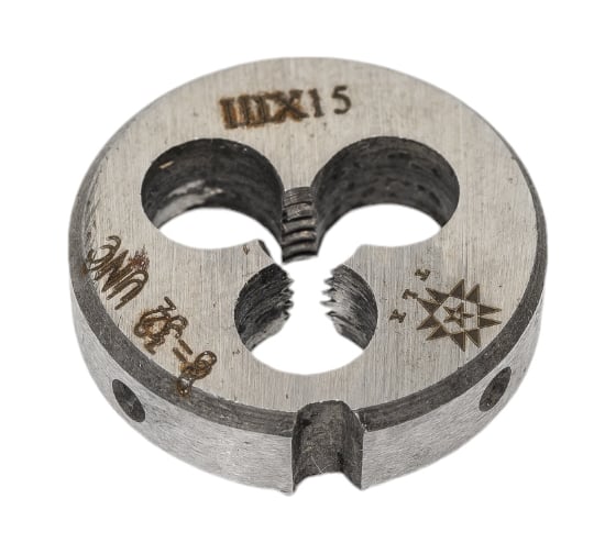 Изображение товара Дюймовая плашка TLX № 8-32 unc 60гр шх15 32 ниток/дюйм, dнар.20мм 73994