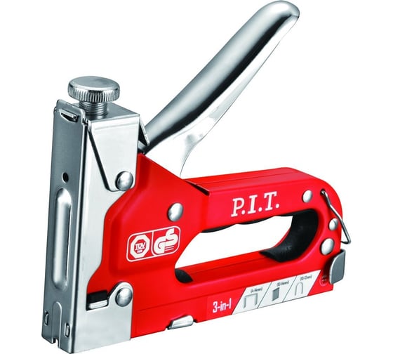 Изображение товара Механический степлер P.I.T. скобы: 10-12 мм, 4-14 мм, гвозди: 10-14 мм HSTG01-S002
