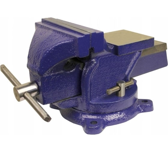 Изображение товара Слесарные тиски VOREL поворотные, с наковальней, 150 мм 36039