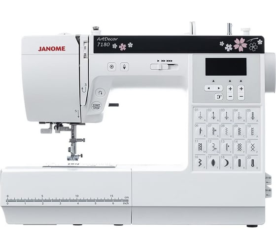 Изображение товара Швейная машина JANOME ArtDecor 7180 4933621708832