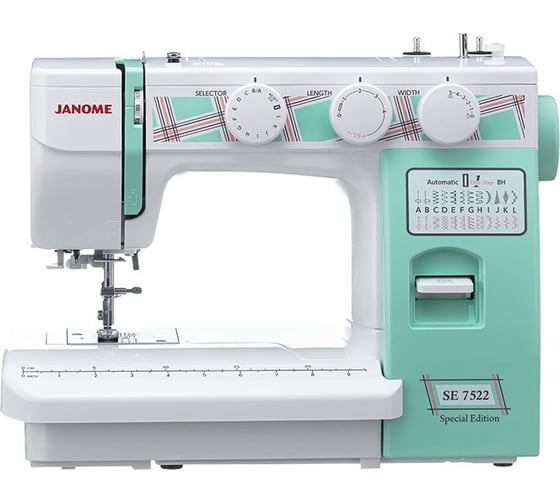 Изображение товара Швейная машина JANOME SE 7522 4933621709327
