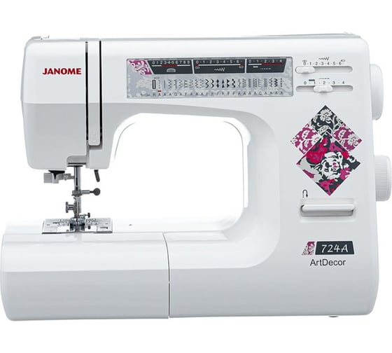 Изображение товара Швейная машина JANOME ArtDecor 724A 4933621705862