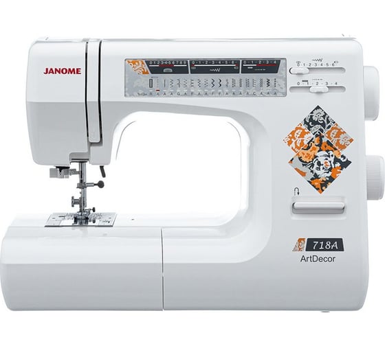 Изображение товара Швейная машина JANOME ArtDecor 718A 4933621705817