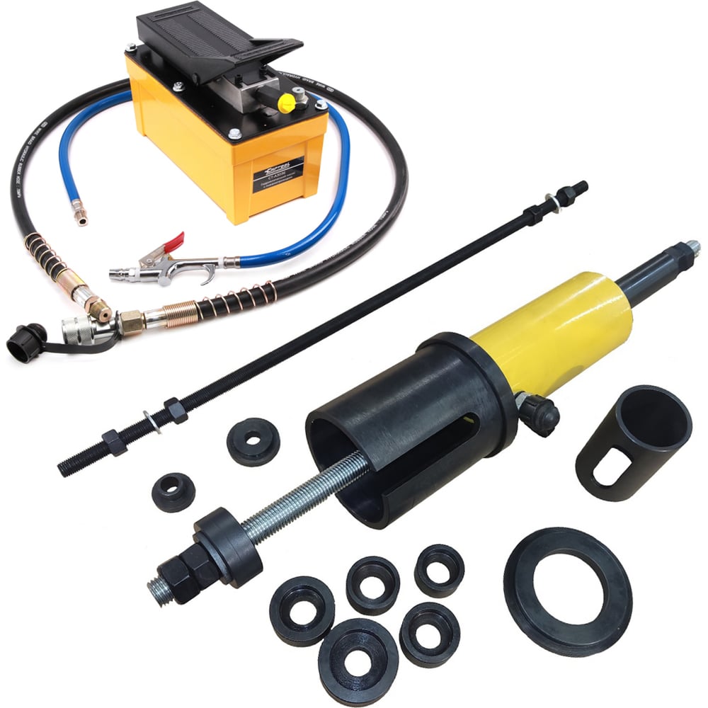 Изображение товара Выпрессовщик сайлентблоков ОДА Сервис 20т с пневмогидравлическим насосом