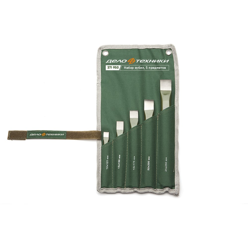 Изображение товара Набор зубил Дело Техники 5 предметов универсальные 250 мм
