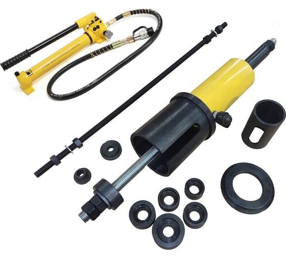 Изображение товара Выпрессовщик сайлентблоков грузового и специального транспорта ОДА Сервис 20 т, с ручным насосом ODA-A1339