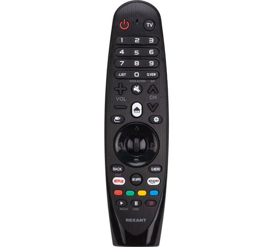 Изображение товара Универсальный пульт REXANT для телевизора LG с функцией SMART TV (ST-04) 38-0004