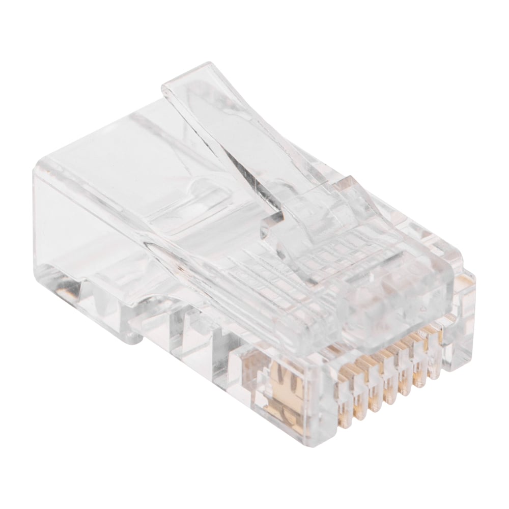 Изображение товара Разъем RJ-45 для витой пары CAT 5e REXANT 05-1020, 8P8C, обжимной, прозрачный