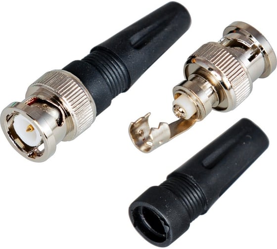 Изображение товара Разъем REXANT BNC штекер под винт с колпачком 05-3071