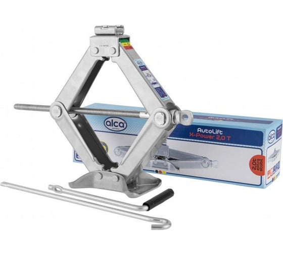 Изображение товара Домкрат винтовой Alca Ромб 120-415, 2 т 436200