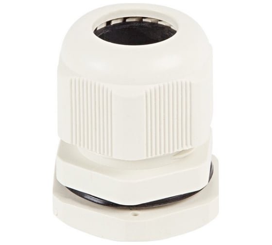 Изображение товара Кабельный ввод REXANT PG-16 (10-14 мм) серый 100 шт. 07-8016