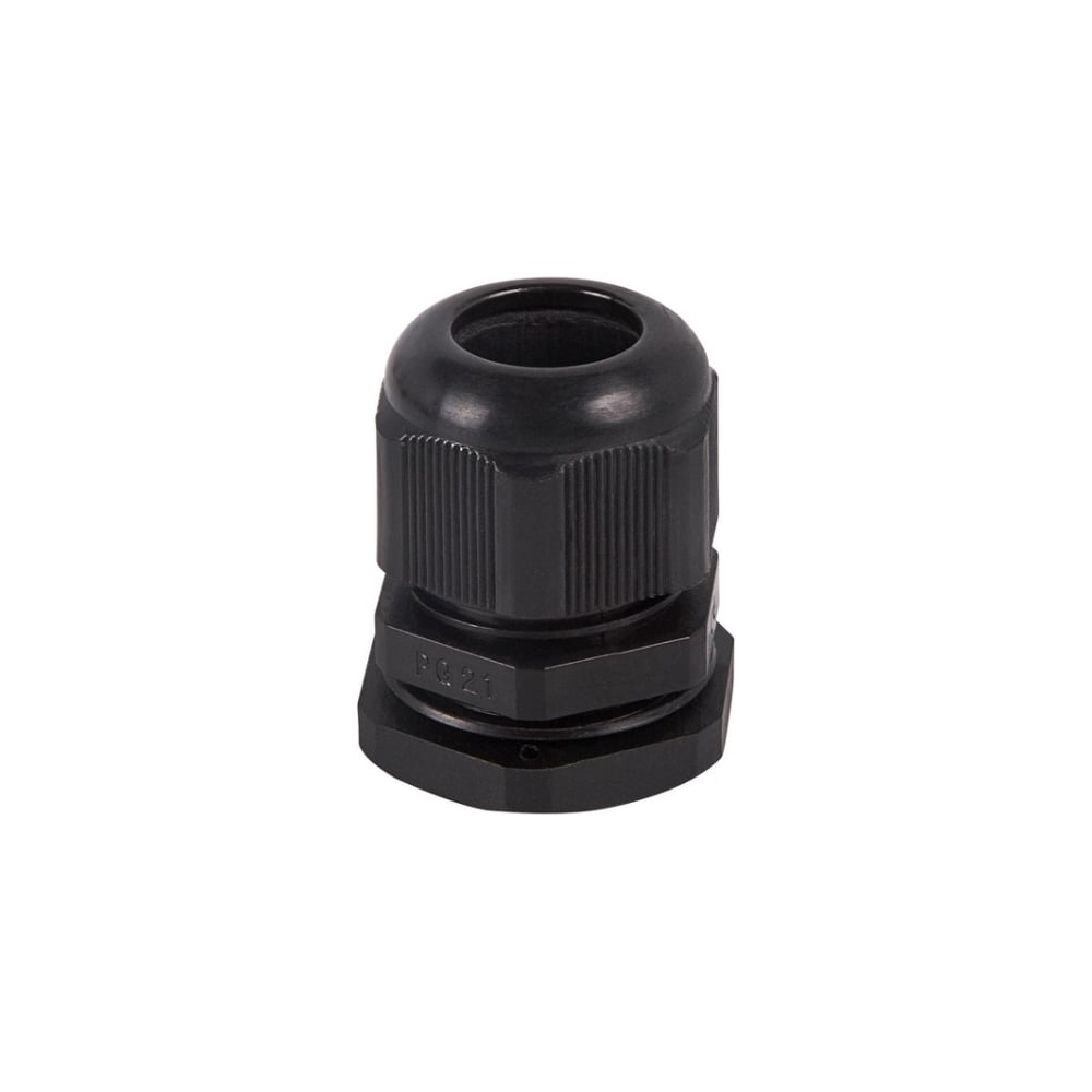 Изображение товара Кабельный ввод REXANT PG-16 (10-14 мм) черный 100 шт. 07-8016-1