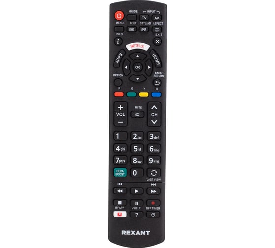Изображение товара Универсальный пульт REXANT для телевизора Panasonic 38-0008
