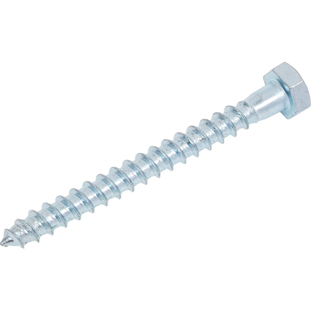 Изображение товара Шурупы с шестигранной головкой Доброга 8,0x80 мм, оцинкованные, 50 шт.