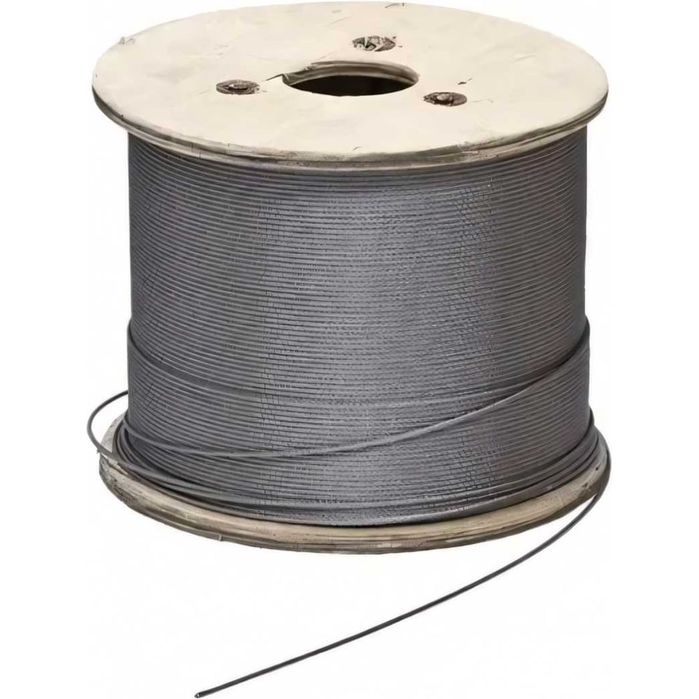 Изображение товара Трос Доброга DIN 3055 М5 5 мм 100 м стальной оцинкованный