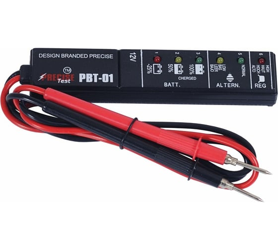 Изображение товара Светодиодный тестер АКБ АвтоDело, 40601 12308