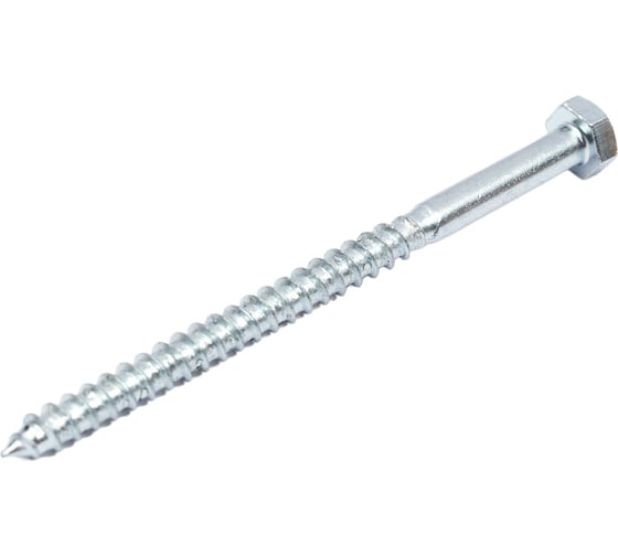 Изображение товара Шурупы с шестигранной головкой Доброга 6,0x90 мм, цинк, 100 шт. ЦБ-00028291