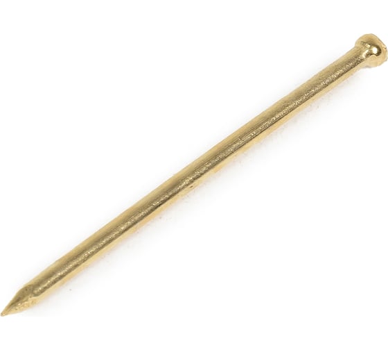 Изображение товара Финишные гвозди Доброга латунь, 1,4x30 мм, 1 кг ЦБ-00030450