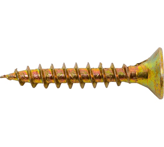 Изображение товара Универсальные шурупы Доброга 5,0x30 мм, желтый цинк, 500 шт. 1,31 кг ТД-00011695