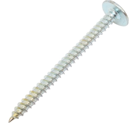 Изображение товара Саморез Доброга пресс-шайба, 4,2x51 мм, цинк, 20 шт. ЦБ-00029280