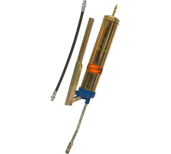 Изображение товара Рычажно-плунжерный шприц АвтоDело 300 мл гибкий шланг/трубка 42024 11721