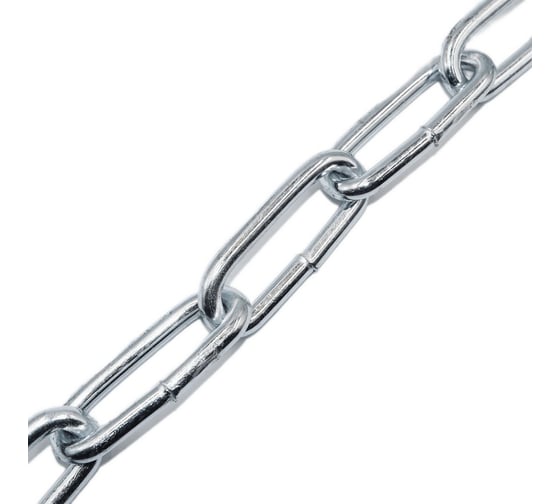 Изображение товара Цепь Доброга длиннозвенная, DIN763, М5, 32 м ЦБ-00034942