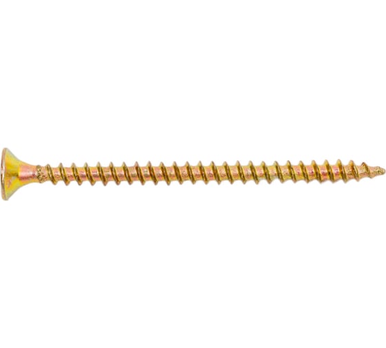 Изображение товара Универсальные шурупы Доброга 3,5x50 мм, желтый цинк, 500 шт. 0,97 кг ЦБ-00028693