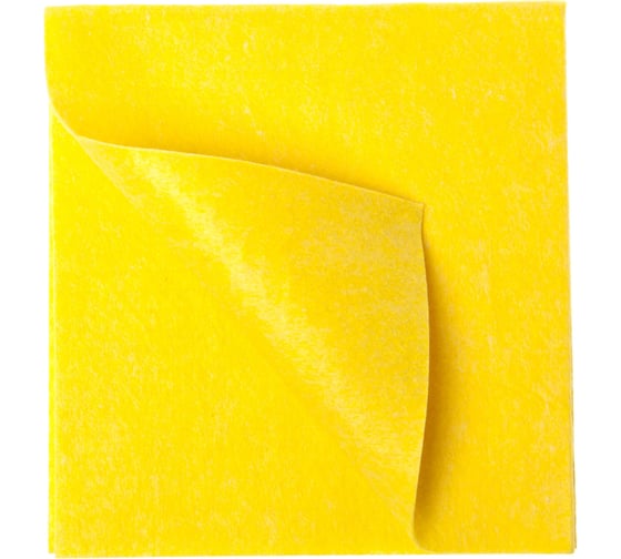 Изображение товара Универсальная салфетка HQ Profiline, 38 х 40 см, вискозная , 5 шт, желтая, 73816
