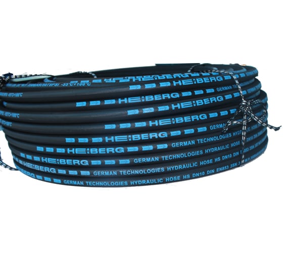 Изображение товара Рукав высокого давления HEIBERG Dn20 DIN EN857 2SN, 3/4",W.P.235 BAR,(-55C°+100C°) , 100 м 0002L20