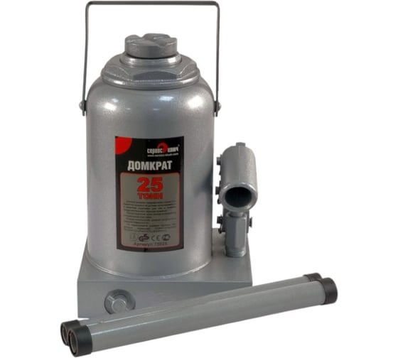 Изображение товара Гидравлический Домкрат СЕРВИС КЛЮЧ 25 т, высота 240-445, 75025